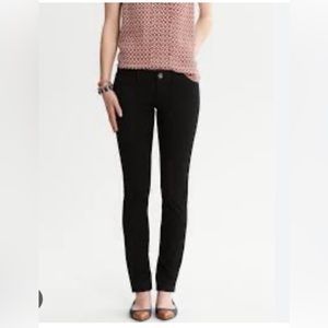Banana Republic Sloan 5 pocket pants feel like black denim